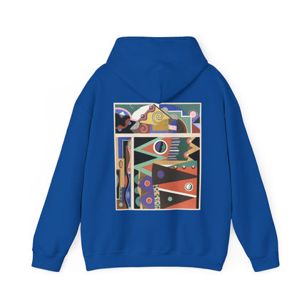 Collection decors et couleurs Pl.03 by Georges Valmier Heavy Blend™ Hooded Sweatshirt