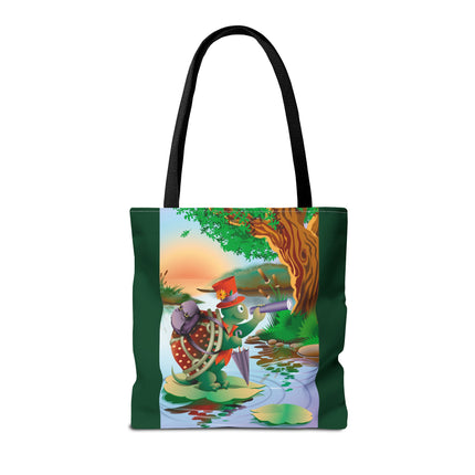 Turtle's Journey Tote Bag (AOP)