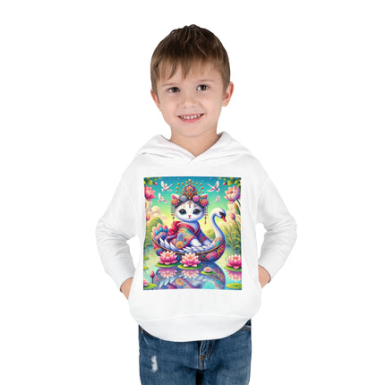 Geisha Kitten’s River Voyage Toddler Pullover Fleece Hoodie