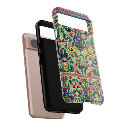Colorful Flower Pattern by Owen Jones Phone Cases