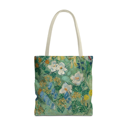 Flowers by August Babberger Tote Bag (AOP)