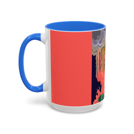 The Firebird's Awakening Colorful Mug (11oz, 15oz) – Ballet Fantasy, Mythic Fire & Art Deco Drama