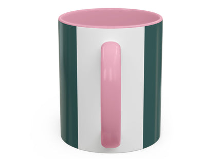 Candy Cane Timekeeper Bunny Colorful Mugs (11oz, 15oz)