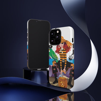 Moonlit Pirate Halloween Phone Cases