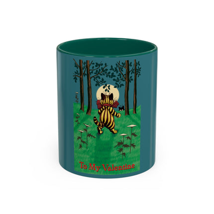 Peekaboo by Louis Wain Colorful Mugs (11oz, 15oz)
