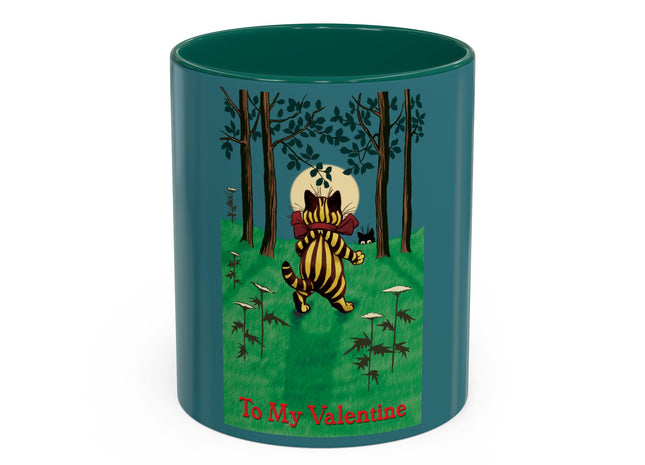 Peekaboo by Louis Wain Colorful Mugs (11oz, 15oz)