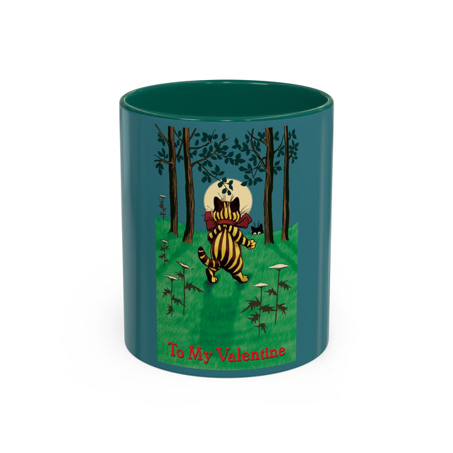 Peekaboo by Louis Wain Colorful Mugs (11oz, 15oz)