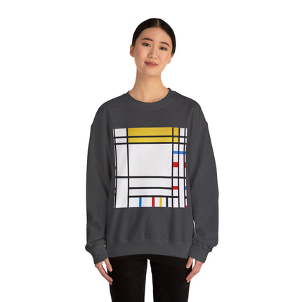 Place de la Concorde by Piet Mondrian Heavy Blend™ Crewneck Sweatshirt