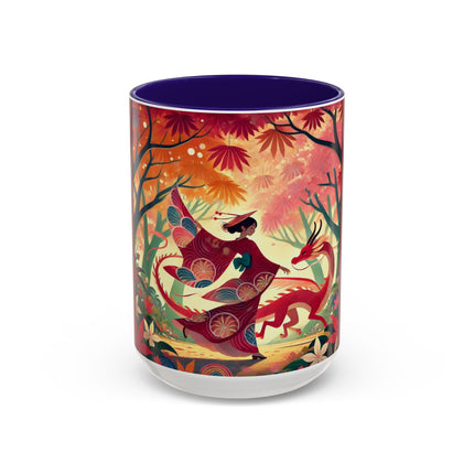 The Dragon Fairy’s Dance Colorful Mugs (11oz, 15oz)