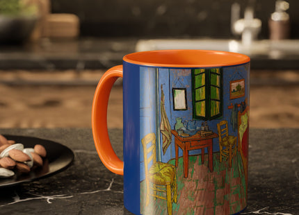 The Bedroom by Vincent van Gogh Colorful Mugs (11oz, 15oz)
