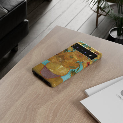 Vase with Twelve Sunflowers by Vincent Van Gogh Phone Cases