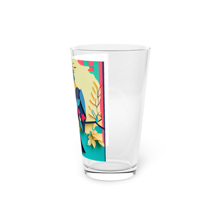 Curious Crow Glass, 16oz