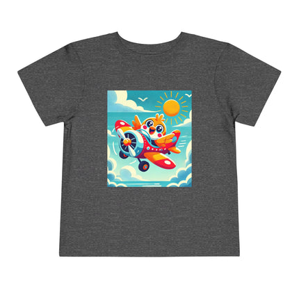 Joyful Bird Aviator Toddler Short Sleeve Tee