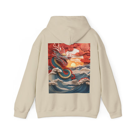 Stormbound Dragon – Heavy Blend™ Hooded Sweatshirt