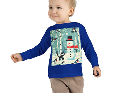 Frosty Forest Friends Toddler Long Sleeve Tee