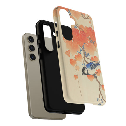 Japanese Bird and Branch by Ohara Koson Phone Cases