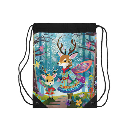 Enchanted Encounter Drawstring Bag