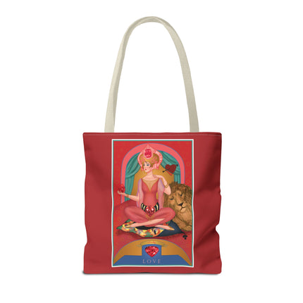 Astrology Gem Series: July & Ruby Tote Bag