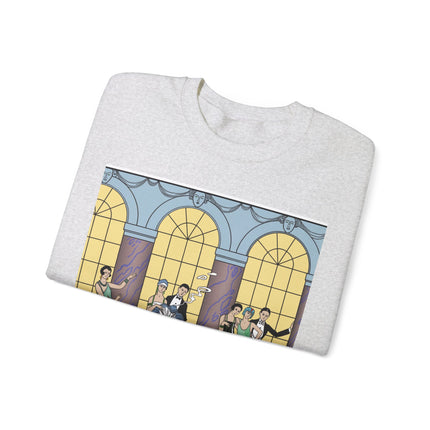 Au Revoir by George Barbier Heavy Blend™ Crewneck Sweatshirt