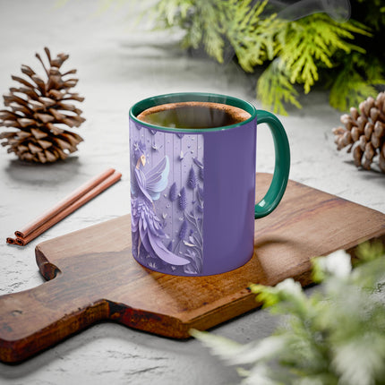 Lavender Fairy Colorful Mugs (11oz, 15oz)