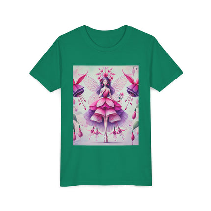 Fuchsia Fairy Youth Short Sleeve Tee