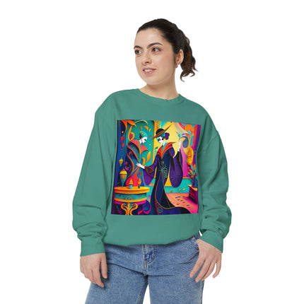 Phantoms of Elegance Unisex Garment-Dyed Sweatshirt