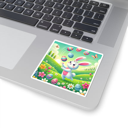 Easter Bunny’s Kiss-Cut Stickers (4 Sizes)