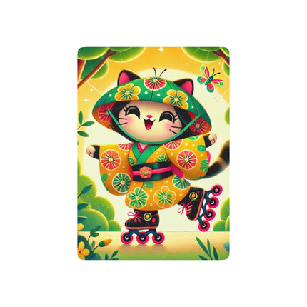 Firefly Dance on Wheels Playing Cards