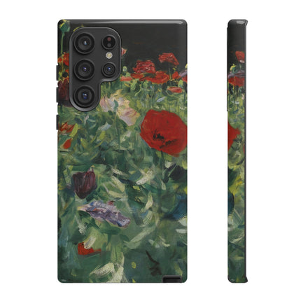 Poppies (A Study of Poppies for Carnation, Lily, Lily, Rose) by John Singer Sargent Phone Cases