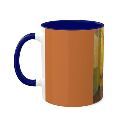 Interior, Window Light by Henri Le Sidaner Colorful Mugs, 11oz