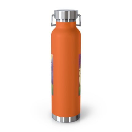 A Dance of Colors and Serenity by Carlo Chiostri Copper Vacuum Insulated Bottle, 22oz