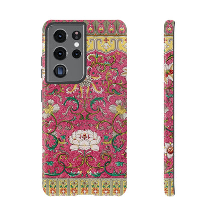 Pink Floral Pattern by Owen Jones Phone Cases