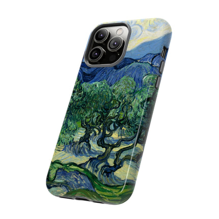 Olive Trees by Vincent Van Gogh Phone Cases