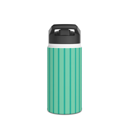 Dragon Dance on Wheels Stainless Steel Water Bottle, Standard Lid