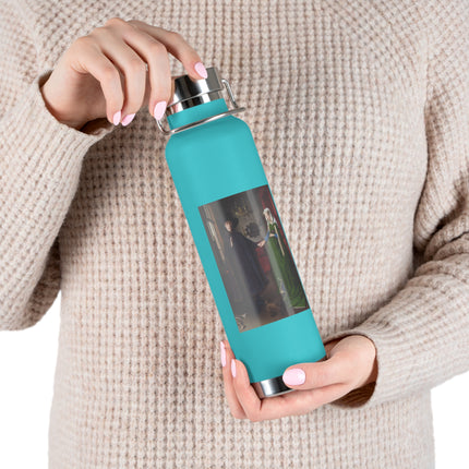 Arnolfini Portrait by Jan Van Eyck Copper Vacuum Insulated Bottle, 22oz