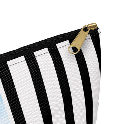 Playful Waves and Fashion Follies Accessory Pouch – Vintage Art Deco Design