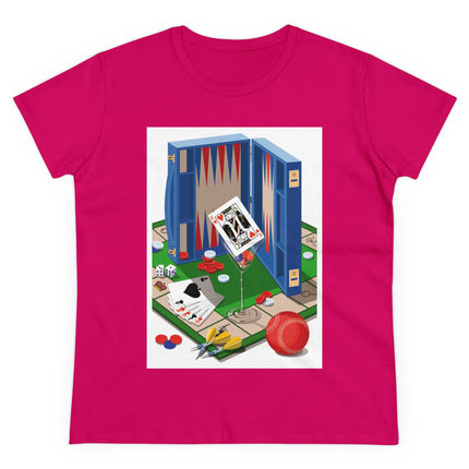 Games Unleashed Women's Midweight Cotton Tee