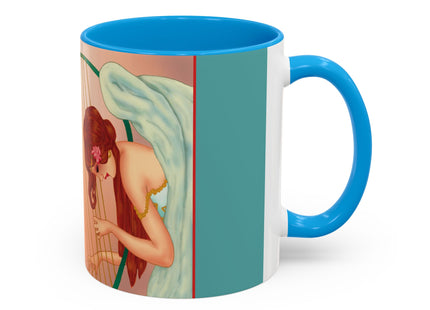 Heavenly Angel Duet Colorful Mugs (11oz, 15oz)