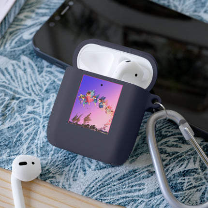 Fairies, Pixies, and Petals in Twilight's Embrace AirPods Case Cover