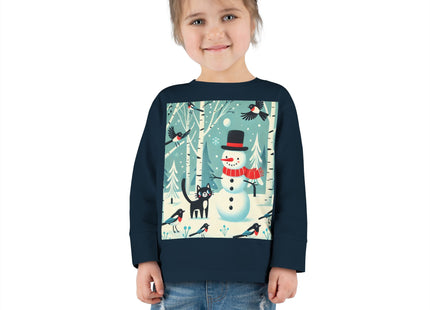 Frosty Forest Friends Toddler Long Sleeve Tee