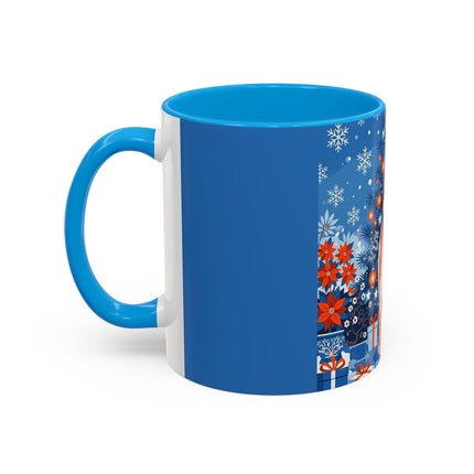 🎋❄️ The Winter Lantern Celebration Colorful Mug – Elegant Asian Christmas Fantasy