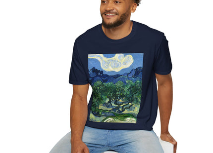Olive Trees by Vincent Van Gogh Softstyle T-Shirt