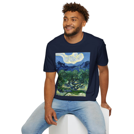 Olive Trees by Vincent Van Gogh Softstyle T-Shirt