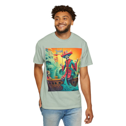 Skeleton Crew of the Misty Seas Unisex Garment-Dyed T-shirt