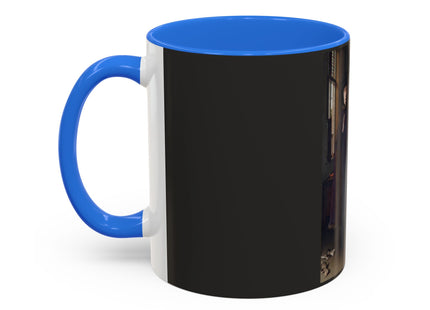 Arnolfini Portrait by Jan Van Eyck Colorful Mugs (11oz, 15oz)