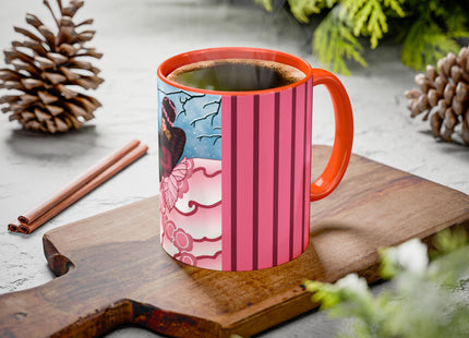 Winter Rose Empress Colorful Mugs (11oz, 15oz)