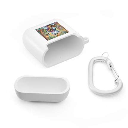 Melodies of the Snow Lion Cub AirPods Case Cover