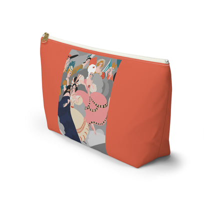 Celestial Masquerade Cosmetic Bag – Whimsical Masquerade & Elegant Fantasy