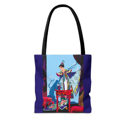 A Visual Journey by Umberto Brunelleschi Tote Bag (AOP)