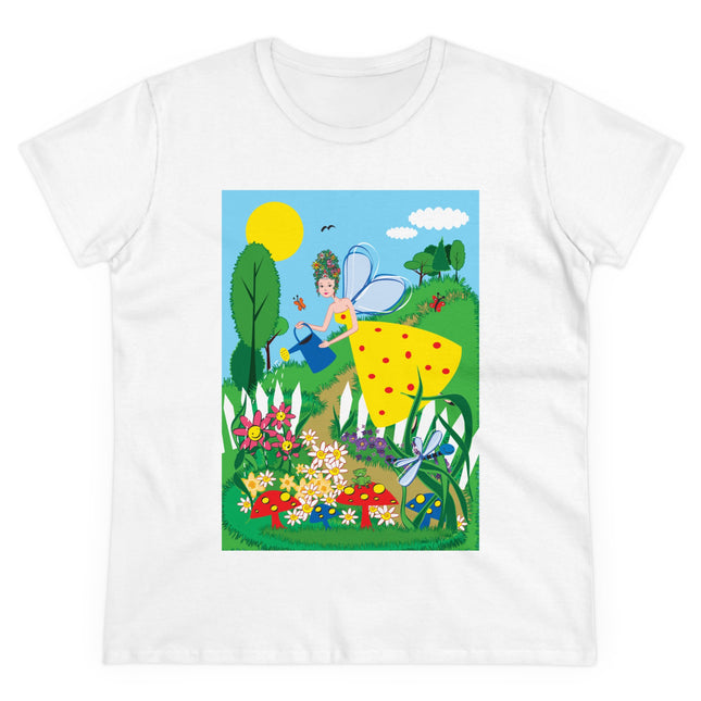 Garden Magic Women's Midweight Cotton Tee